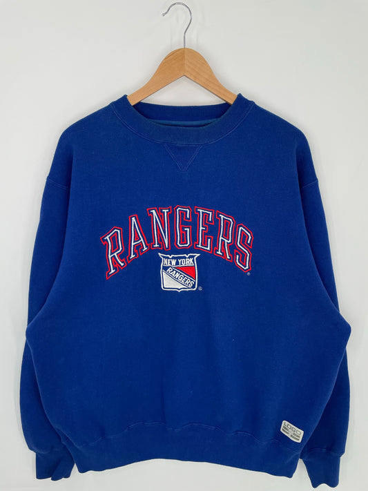90’s NEW YORK RANGERS Size XL NHL Sweat-Shirt/ K8253