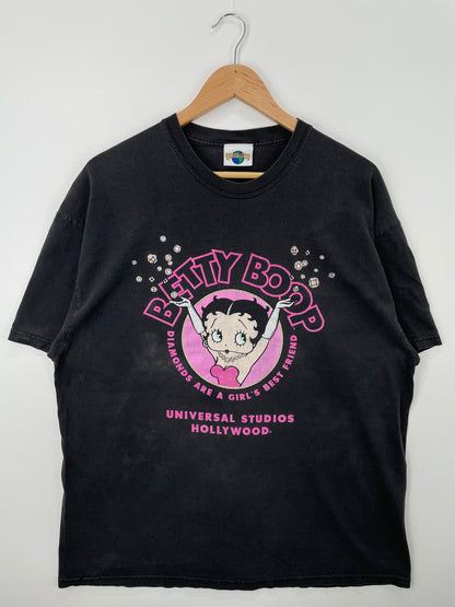 Vintage BETTY BOOP Size No Tag(Approx.L) T- shirt / A1308