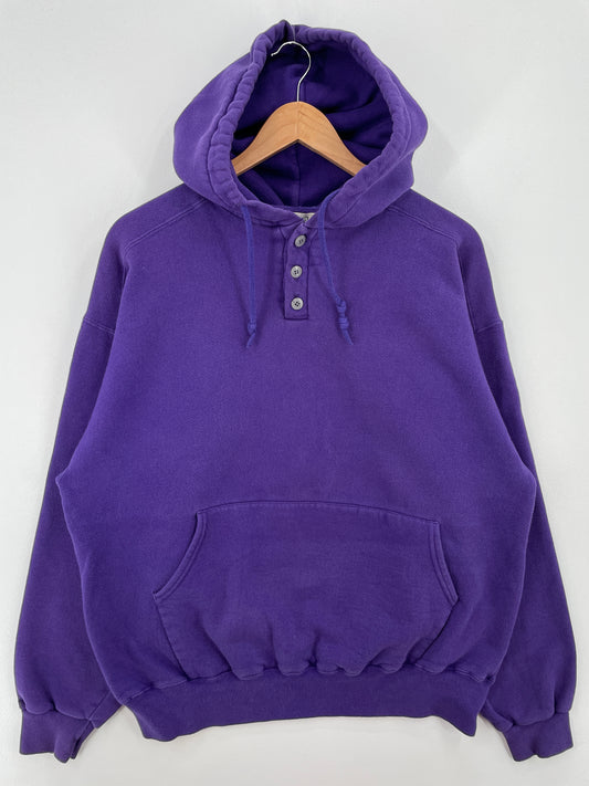 90's RUSSELL x LL Bean Made in USA Size XL Vintage Hoodie Sweat-shirt / A8421
