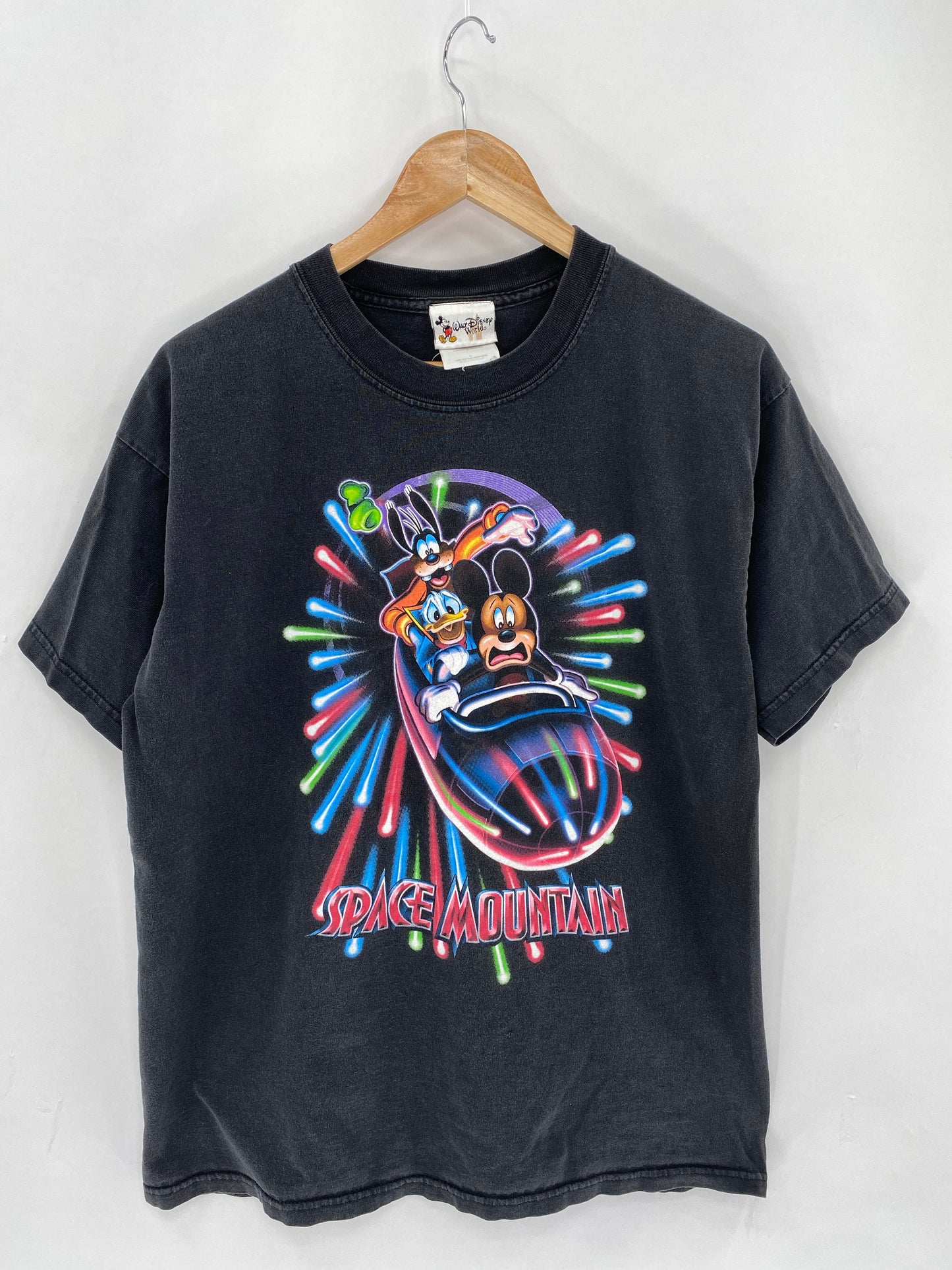 Vintage Disney Space Mountain Size L T-shirt  / 6051