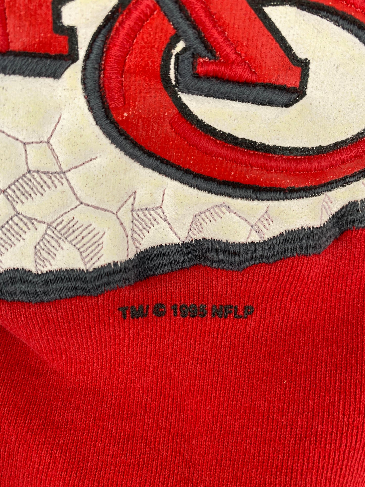90's STARTER x KANSAS CITY CHIEFS Made in USA Size L Vintage NFL Sweat-Shirt / E1949S