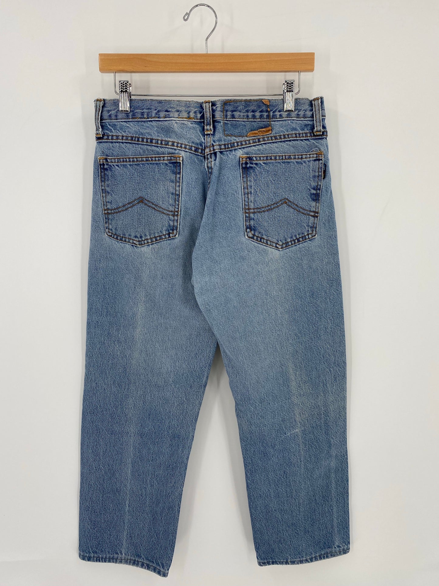 1994 DISNEY MICKEY AND MINNIE Made in USA Size 28 Denim Pants / K6721