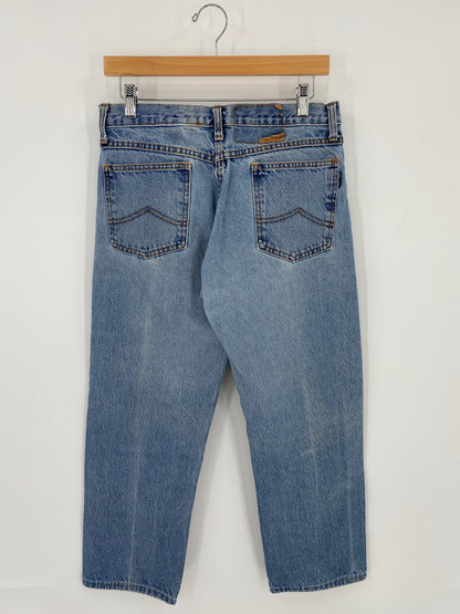 1994 DISNEY MICKEY AND MINNIE Made in USA Size 28 Denim Pants / K6721