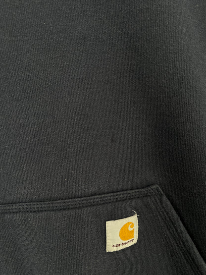 Vintage CARHARTT Size L Hoodie Sweat-Shirt / E3986S