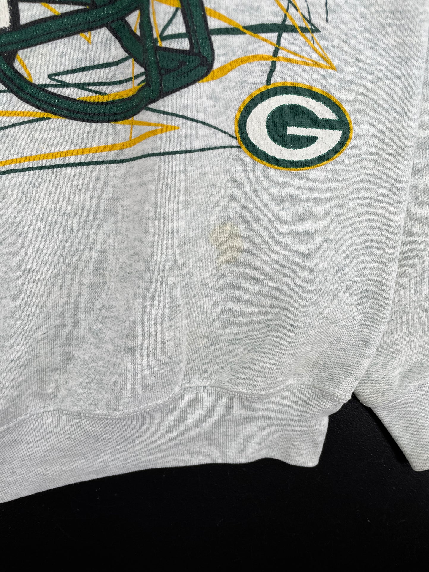 00' GREEN BAY PACKERS Size XL Vintage NFL Sweat-Shirt / A4114