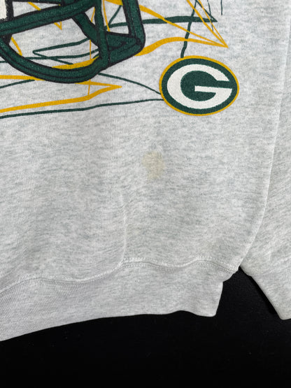 00' GREEN BAY PACKERS Size XL Vintage NFL Sweat-Shirt / A4114