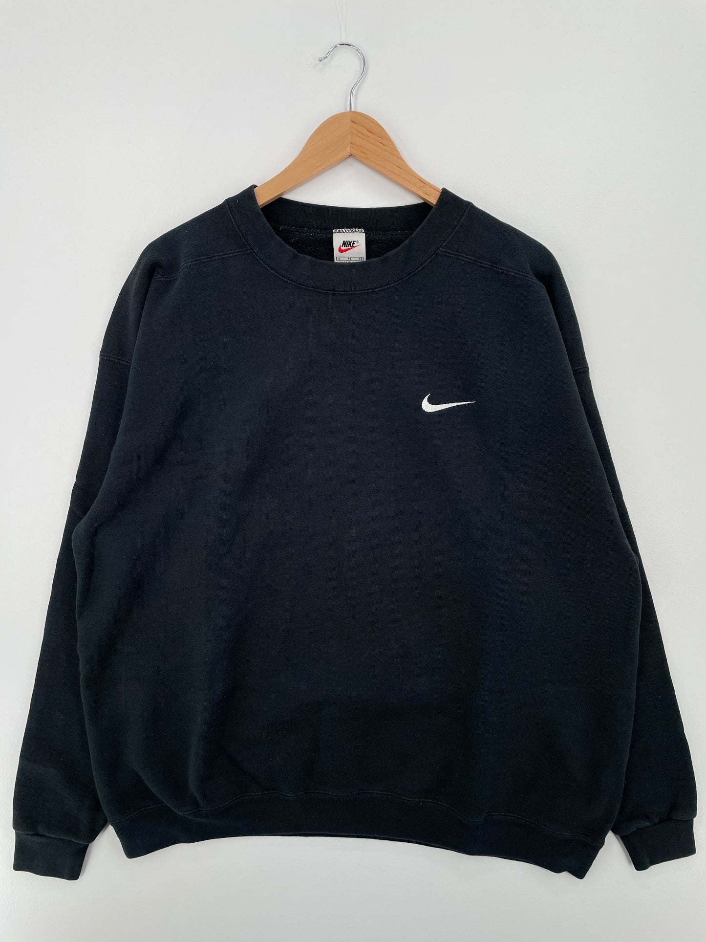 90’s NIKE MINI SWOOSH Made in USA Size XL Vintage Sweat-shirt / A8371