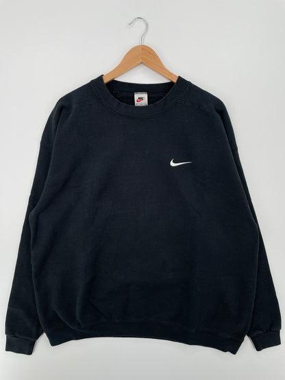 90’s NIKE MINI SWOOSH Made in USA Size XL Vintage Sweat-shirt / A8371