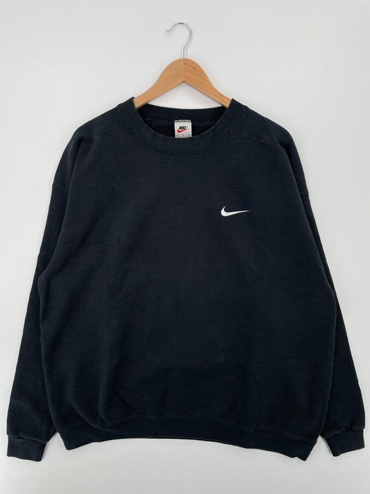 90’s NIKE MINI SWOOSH Made in USA Size XL Vintage Sweat-shirt / A8371