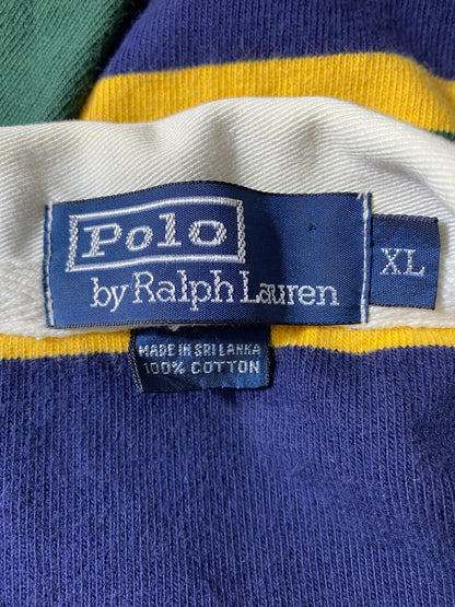 Vintage POLO RALPH LAUREN Size XL Rugby-Shirt / k6949