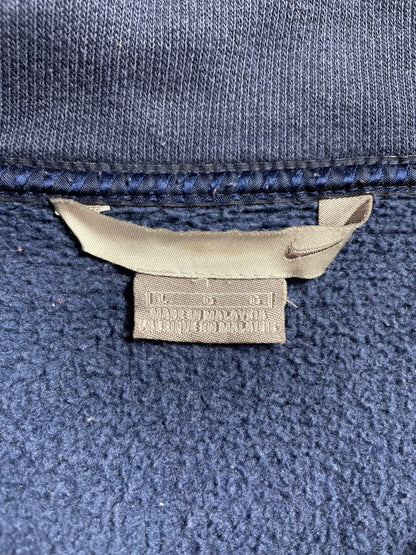 00' NIKE Size XL Vintage Half Zip-up Sweat-Shirt / A2546