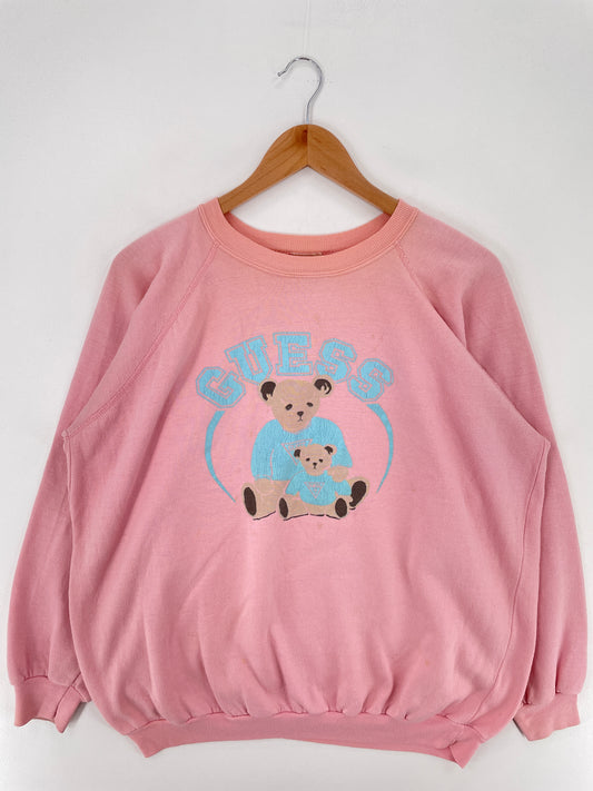 90's GUESS Made in USA Size L Vintage Sweat-shirt / A3613