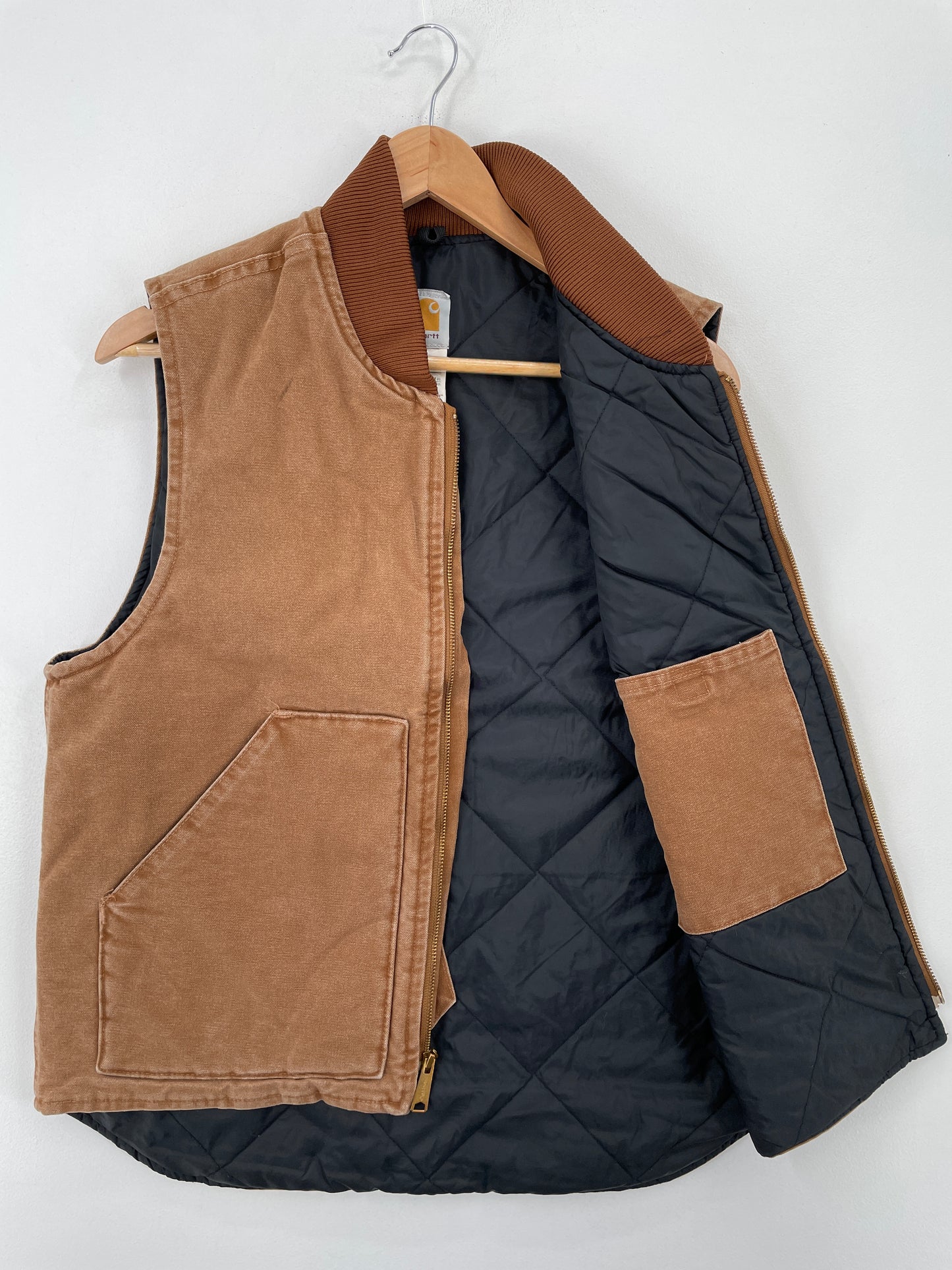 Vintage CARHARTT Made in USA Size M Duck Vest / A8055