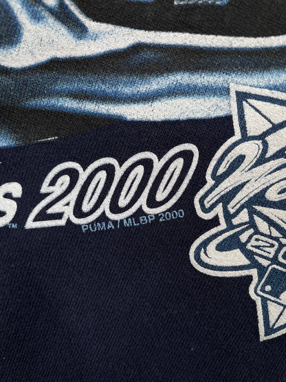 2000 NEW YORK YANKEES x PUMA Size M Vintage MLB Sweat-shirt / A1201