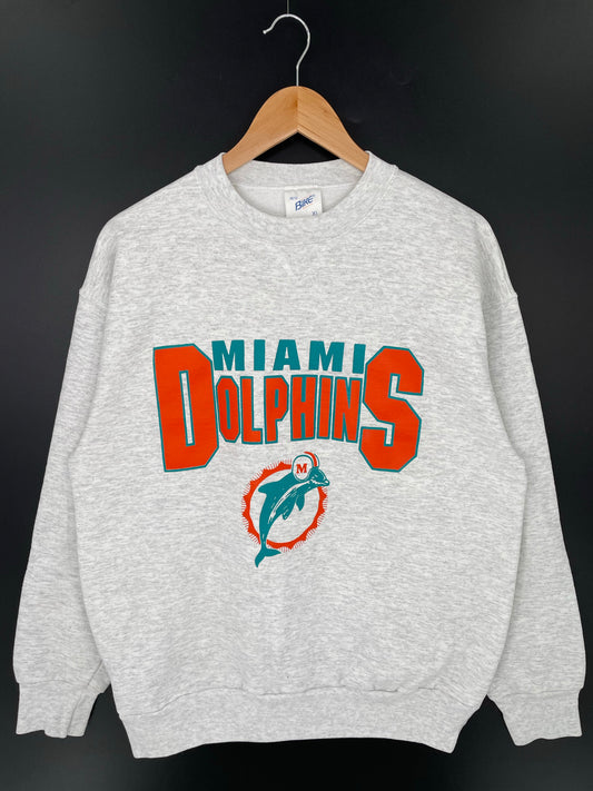 90’s MIAMI DOLPHINS Made in USA Size XL NFL Sweat-Shirts/ K9202