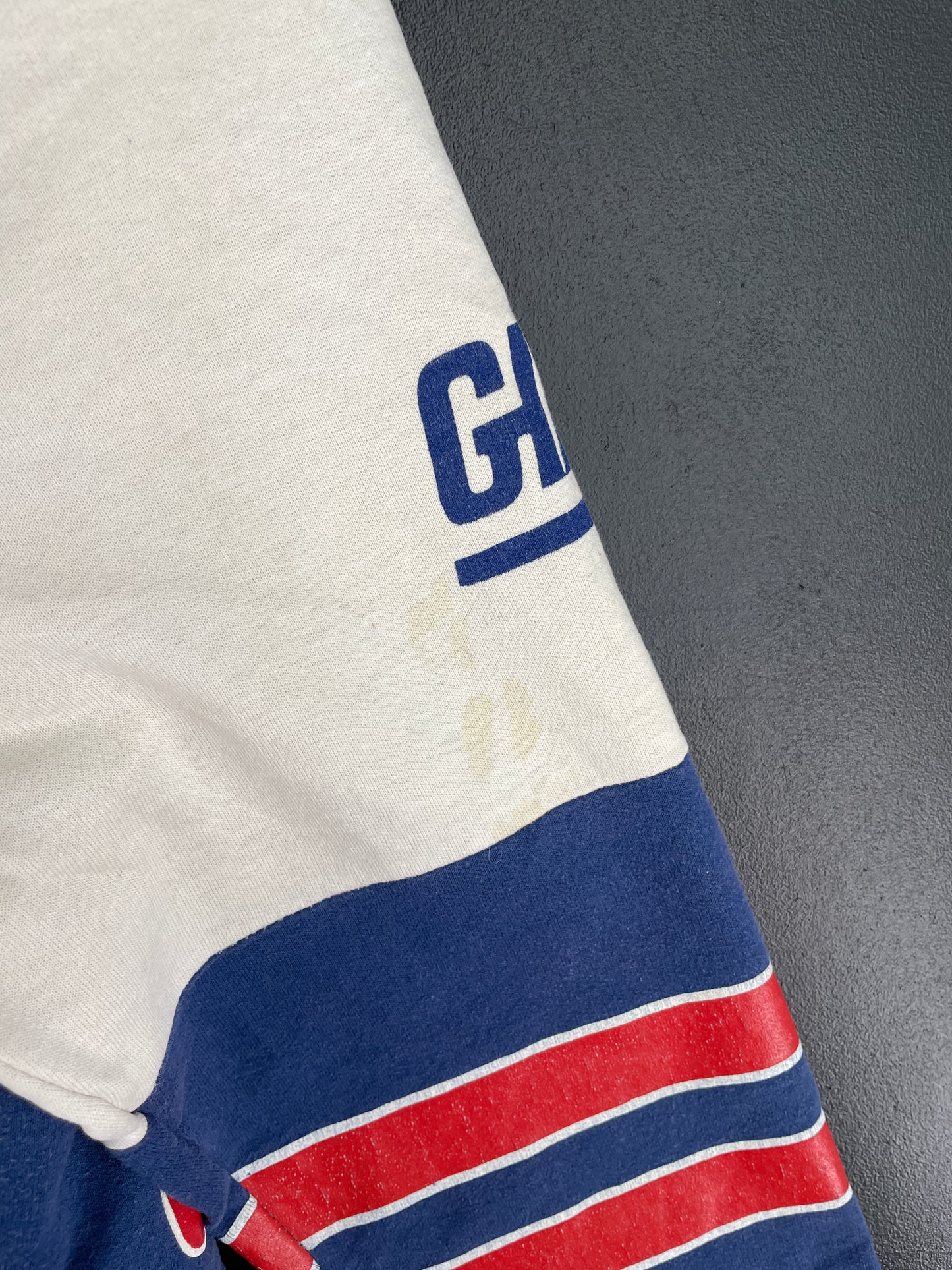 90's NEW YORK GIANTS Made in USA Size XL Vintage NFL Sweat-Shirt / A4121