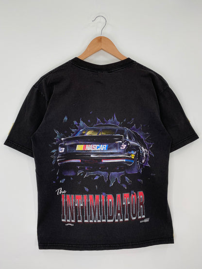 90's NASCAR DALE EARNHARDT Made in USA Size L Vintage Racing T-Shirts / K9661