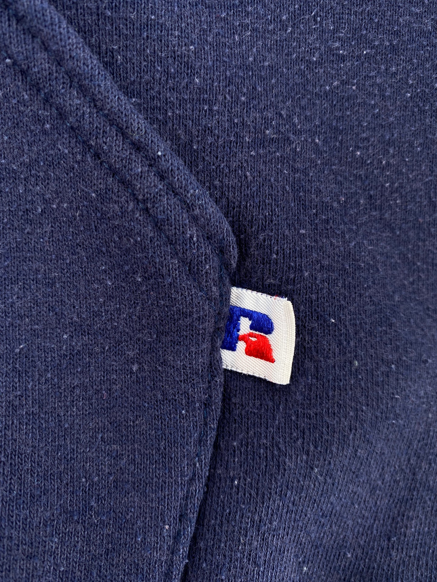 80’s RUSSELL x ALPHA ZETA OMEGA Made in USA Size L Vintage College Hoodie Sweat-shirt / E4561S