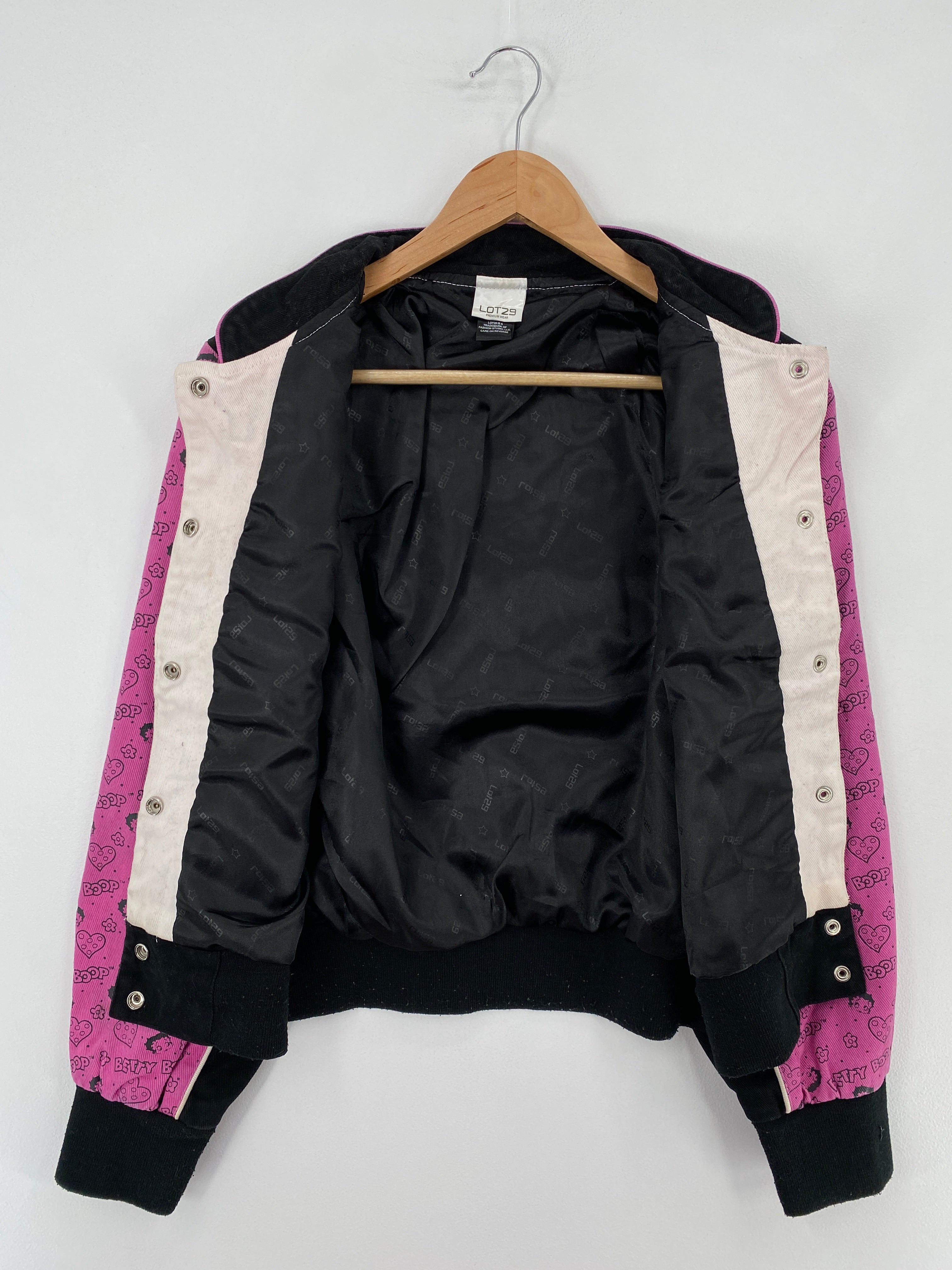 Vintage BETTY BOOP Size Ladies XL Racing Jacket / E1917J