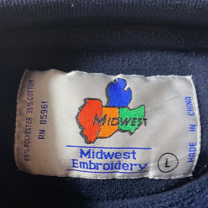 1998 UNIVERSITY OF MICHIGAN Size L Vintage College Sweat-shirt / E538