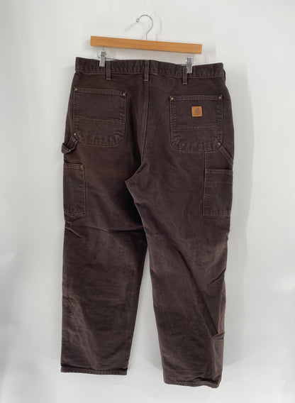 Vintage CARHARTT Size W34xL28.5 Double Knee Pants / A7568