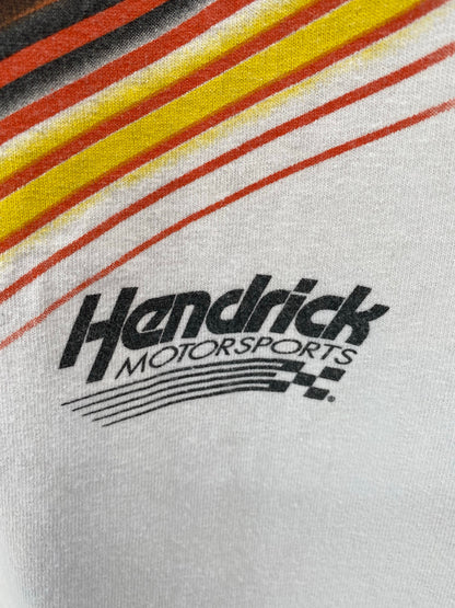 Vintage NASCAR ELIOTT x HOOTERS Size L Vintage Racing T-Shirts / A6168