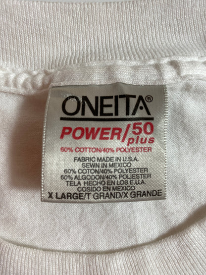 1996 CHICAGO BULLS Size XL Vintage NBA T-shirt /  9537