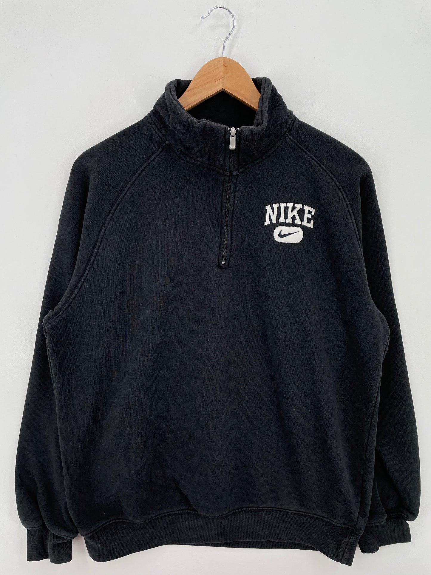 00' NIKE Size M Vintage Half Zip-up Sweat-Shirt / A7685