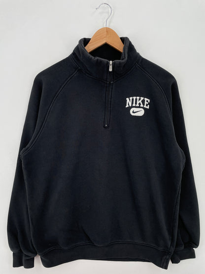 00' NIKE Size M Vintage Half Zip-up Sweat-Shirt / A7685