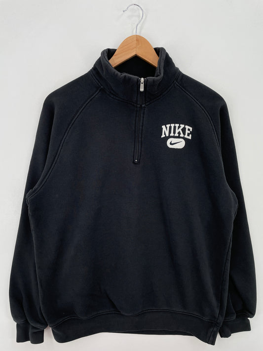 00' NIKE Size M Vintage Half Zip-up Sweat-Shirt / A7685
