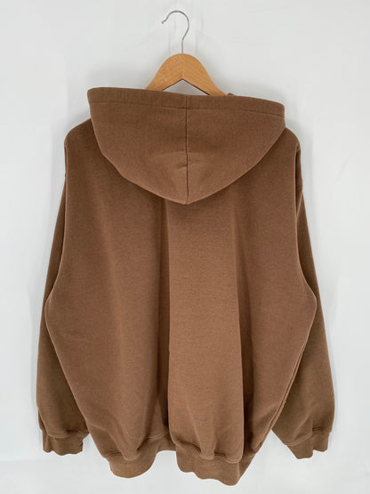 Vintage CARHARTT Size XL Zip Up Hoodie Sweat-Shirt / K8777
