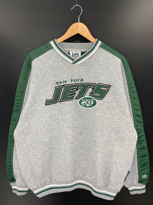 90’s NEW YORK JETS Size XL NFL Sweat-Shirt/ K8123