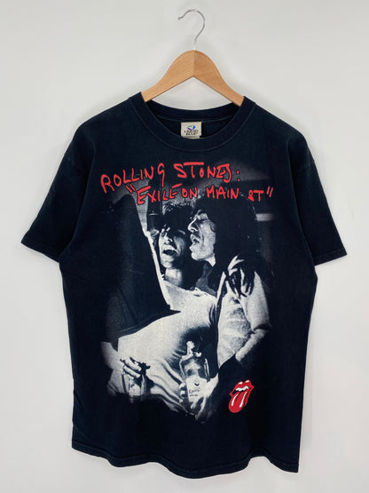 90's ROLLING STONES x LIQUID BLUE Size L Vintage T-Shirt / E35