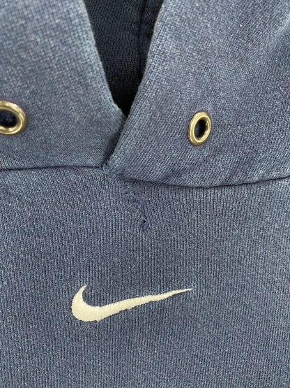 90’s NIKE CENTER SWOOSH Made in USA Size L Vintage Hoodie Sweat-Shirt / K7244