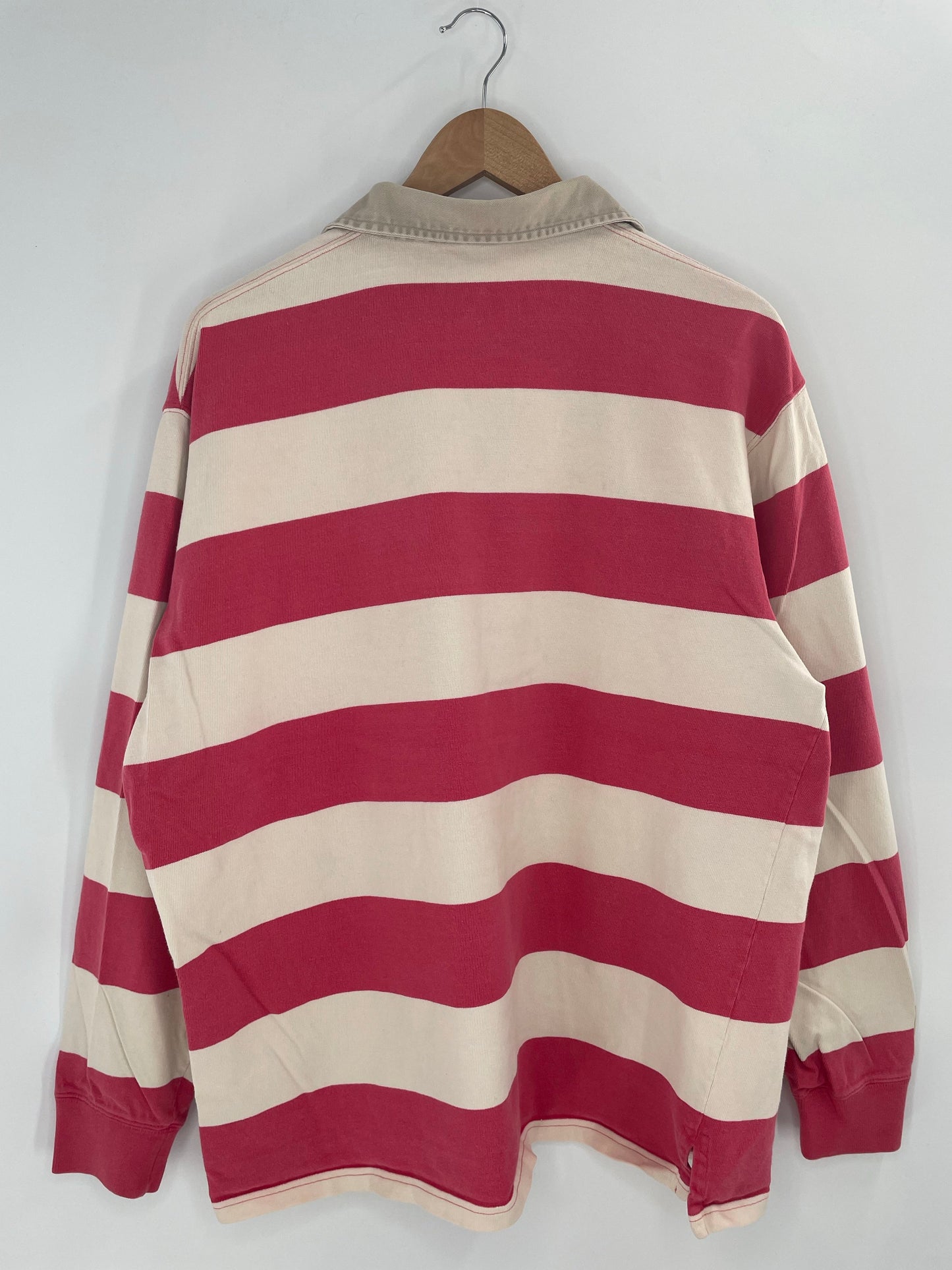 90's POLO RALPH LAUREN Size L Vintage Rugby-Shirt / A8628