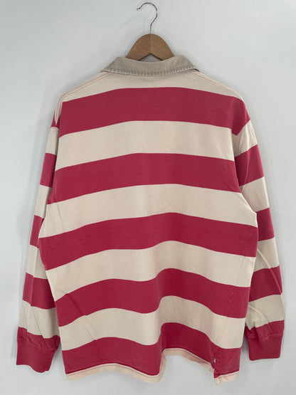 90's POLO RALPH LAUREN Size L Vintage Rugby-Shirt / A8628