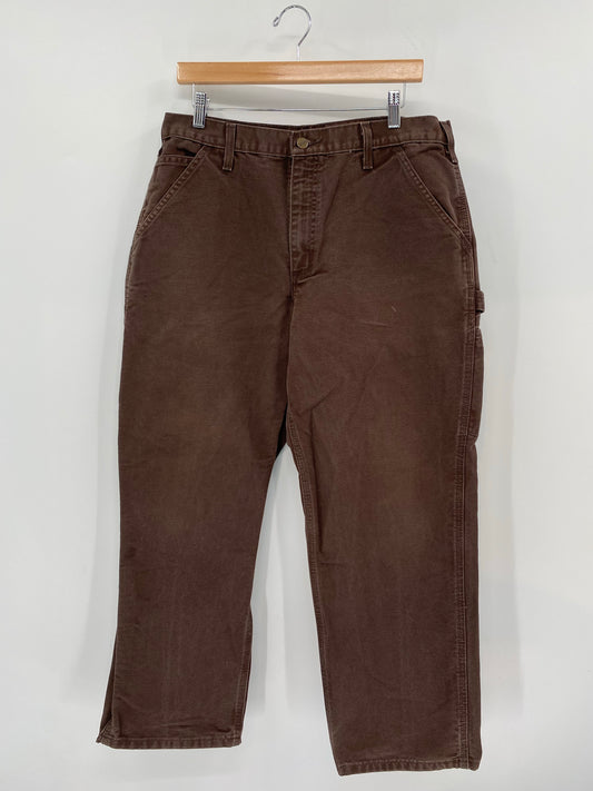 Vintage CARHARTT Size 34x30 Duck Pants / K6693