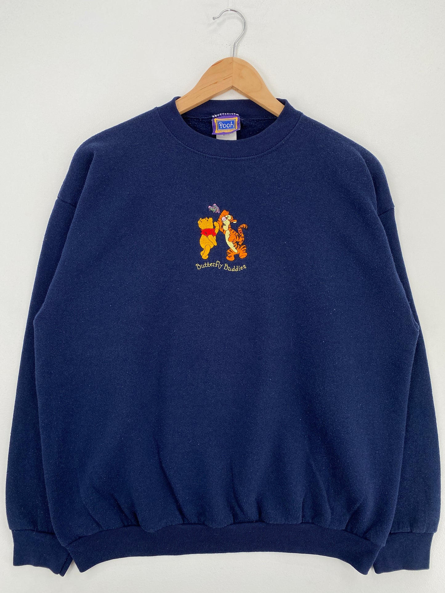 90's DISNEY WINNIE THE POOH x TIGER Made in USA Size L Vintage Sweat-shirt / A4855