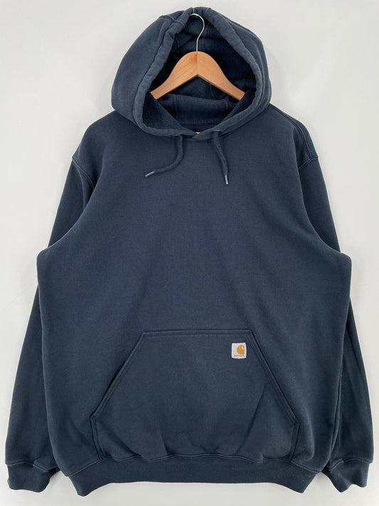 Vintage CARHARTT Size L Hoodie Sweat-Shirt / E3982S