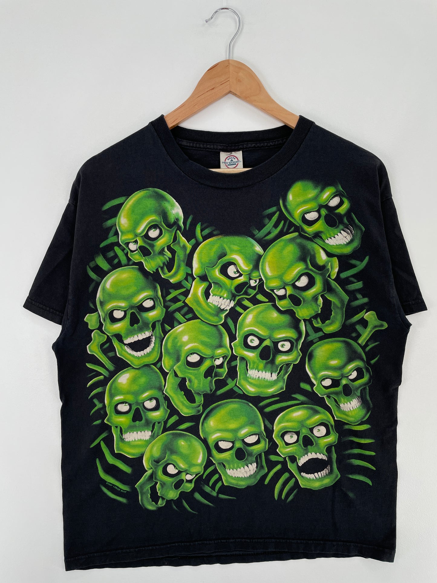 2001 LIQUID BLUE Size L Vintage T-Shirt / E86