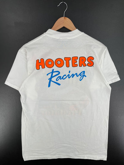 .1992 ALAN KULWICKI x HOOTERS Size No Tag(Approx.M) Vintage Racing T-Shirt / E2361T