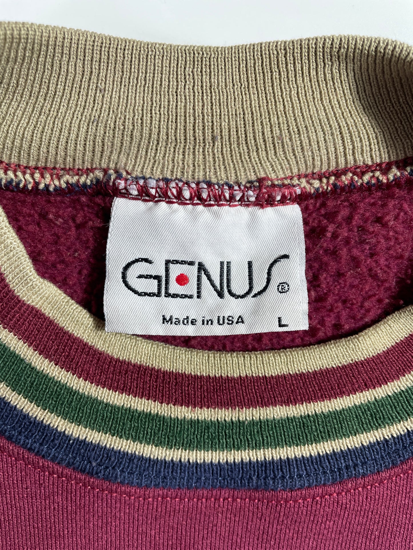 90's NORTHEAST LOUISIANA UNIVERSITY Made in USA Size L Vintage College Sweat-Shirt / E4817S