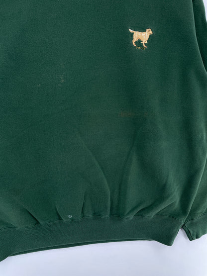 90's POLO RALPH LAUREN Size L Vintage Sweat-shirt / E197