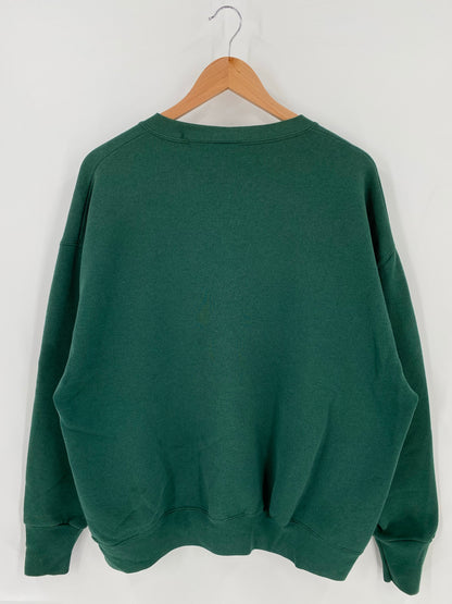 1997 GREEN BAY PACKERS Size No Tag (Approx.XL) Vintage NFL Sweat - Shirt/ K6449