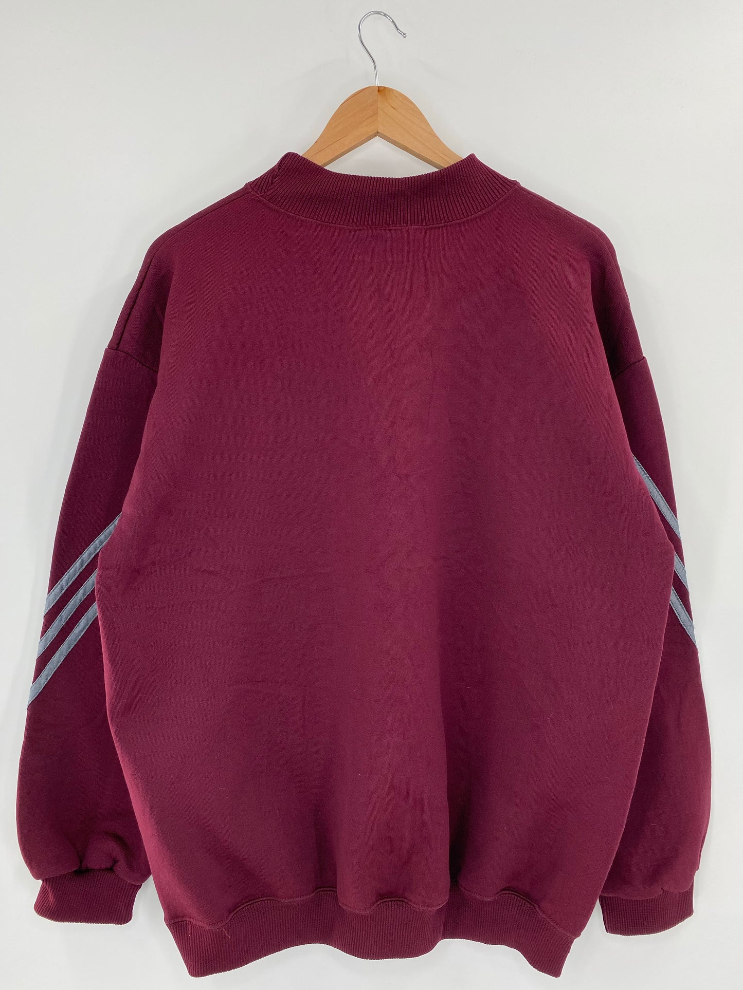 90’s ADIDAS Made in USA Size M Vintage Sweat-Shirt / k5455