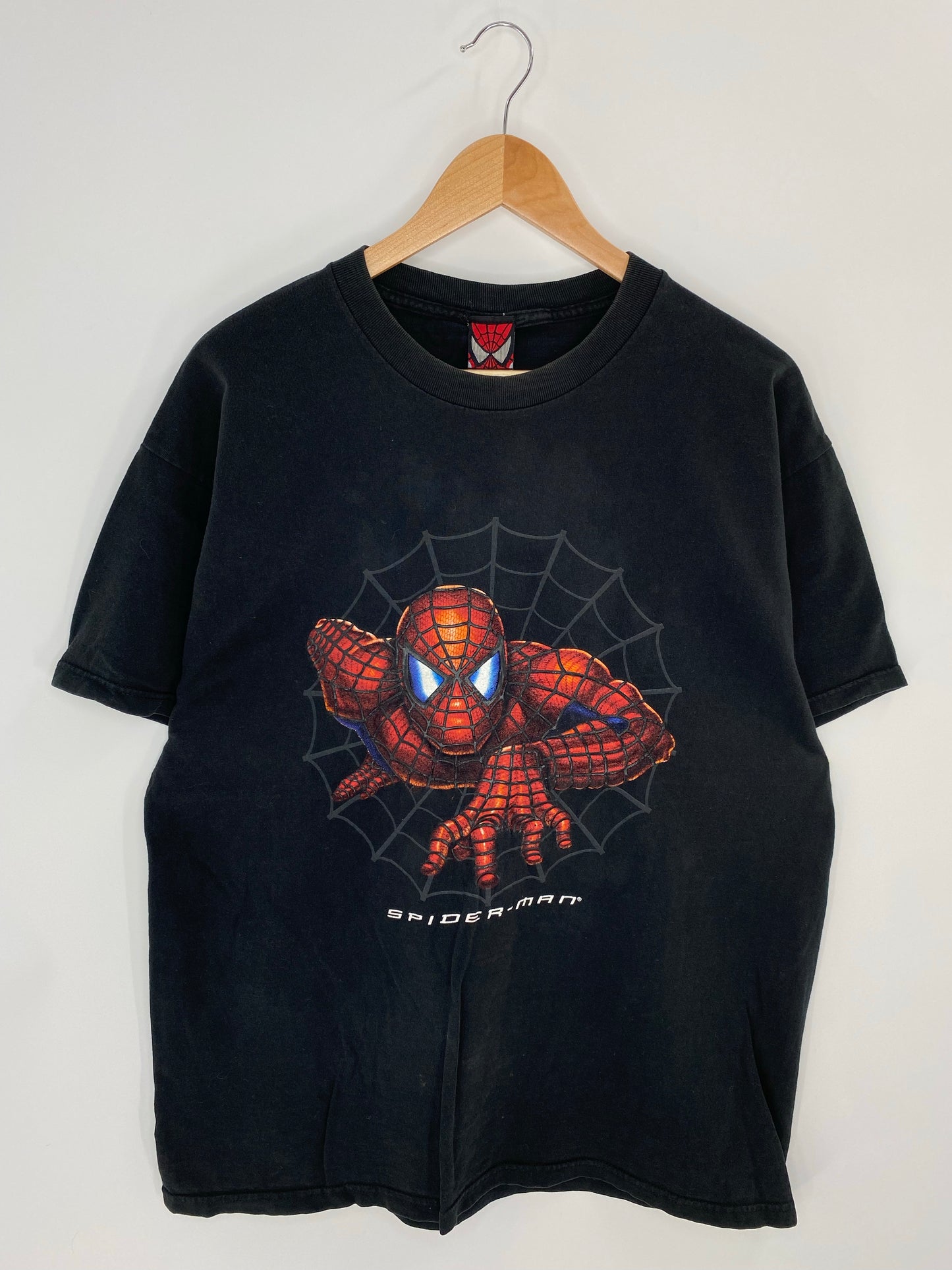2002 MARVEL SPIDER MAN Size (Approx.L) Vintage T-Shirt / K7695