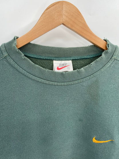 90’s NIKE MINI SWOOSH Made in USA Size M Vintage Sweat-shirt / K7177