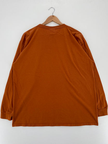 00' NIKE CENTER SWOOSH Size L Vintage Long Sleeve T-shirt / A2969