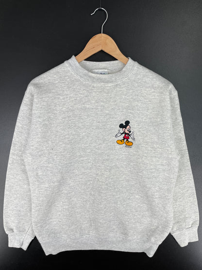 90's DISNEY MICKEY Made in USA Size M Vintage Sweat-shirt / A4506