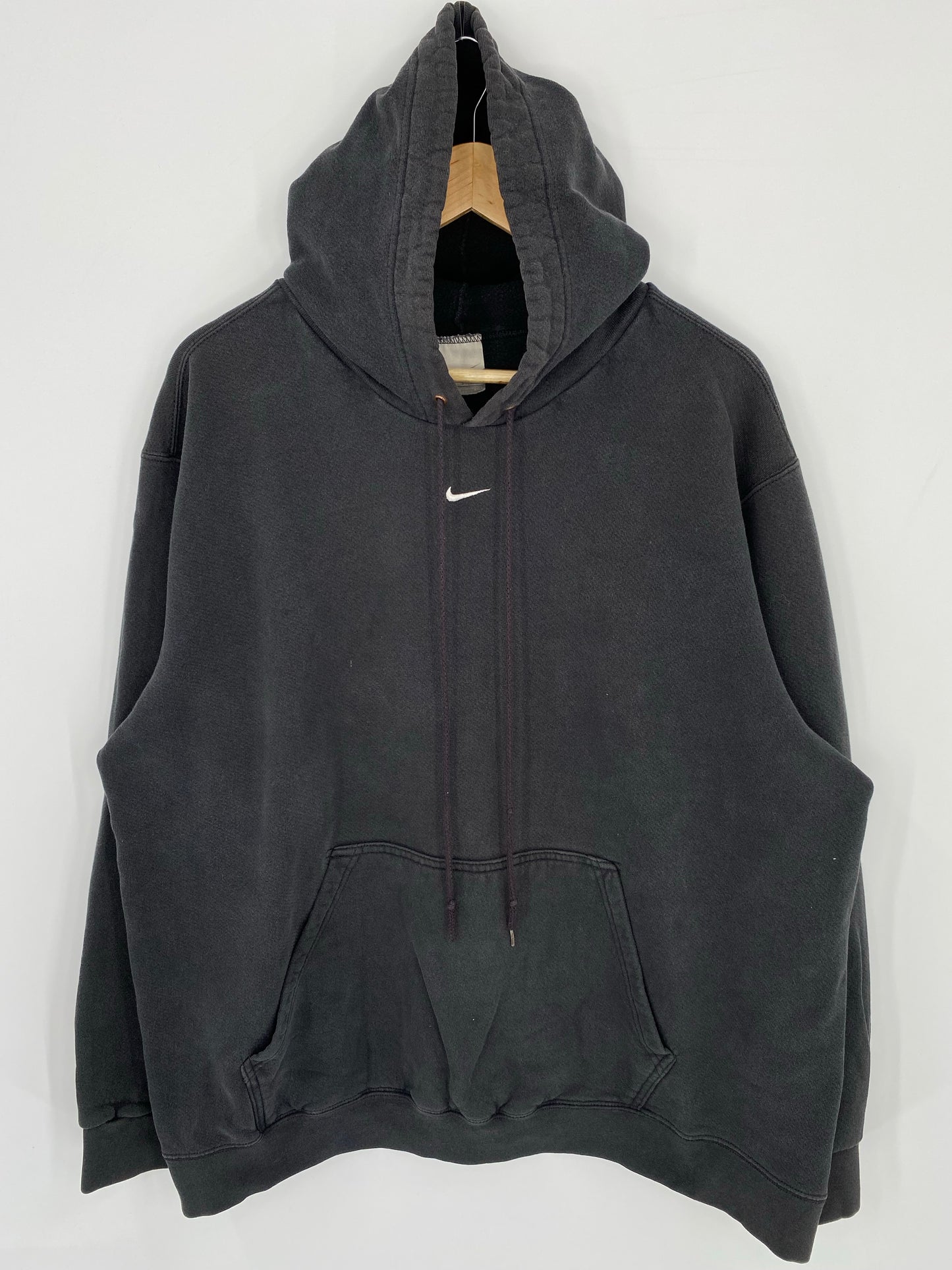 90’s NIKE CENTER SWOOSH Size XL Vintage Hoodie Sweat-Shirt / K7245